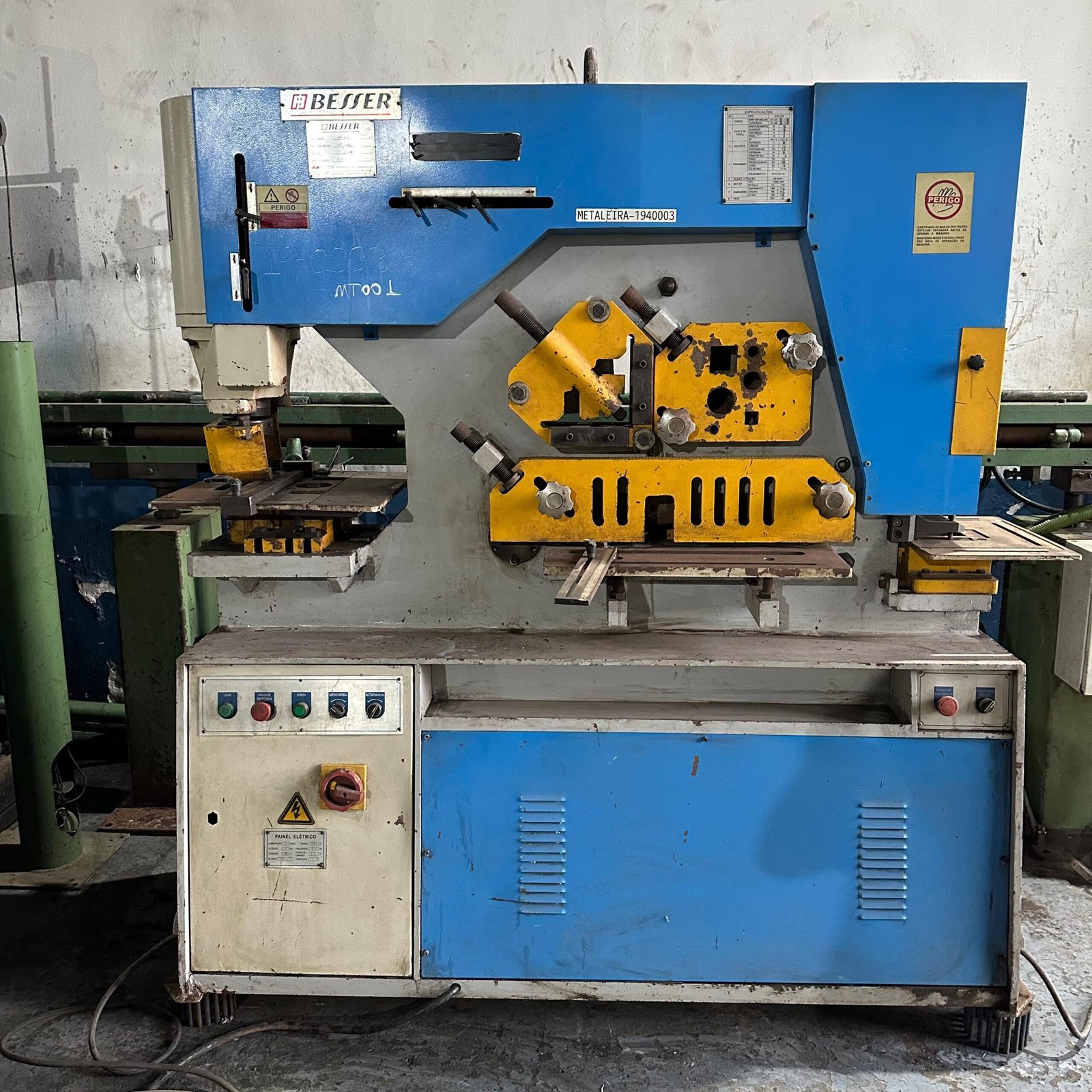 Metaleira Hidráulica Besser MB-20